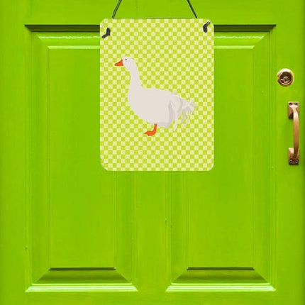 Caroline's Treasures Sebastopol Goose Green Metal Print, 16hx12w, Multicolor