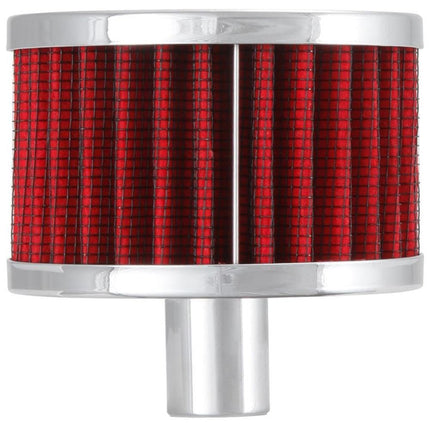 K&N Vent Air Filter/ Breather: High Performance, Premium, Washable, Replacement Engine Filter: Flange Diameter: 0.75 In, Filter Height: 2 In, Flange Length: 0.875 In, Shape: Breather, 62-1160