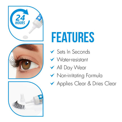 DUO Ardell Duo Strip Eyelash Adhesive, Clear, 7 Grams