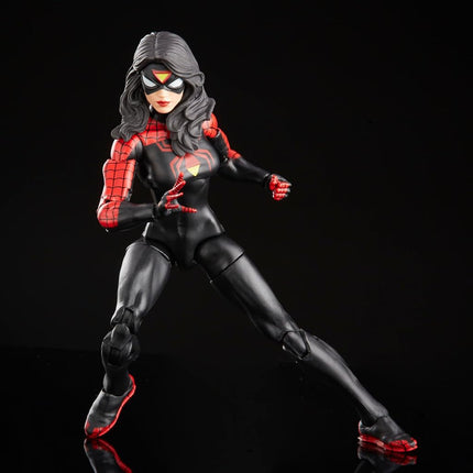Marvel Hasbro Legends Series Jessica Drew Spider-Woman, Spider-Man Legends Collectible 6 Inch Action Figures