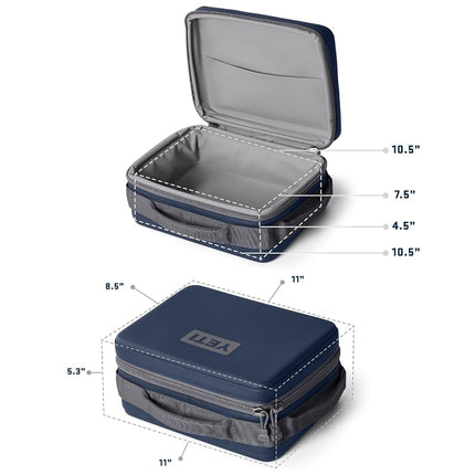 YETI Daytrip 5L Insulated Soft Cooler Lunch Box, Charcoal