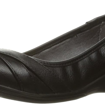 LifeStride Women's, I Loyal Flat, Black, 9.5