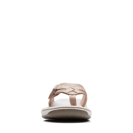 Clarks Women's Breeze Sea Flip Flop, New Greystone, 6.5 UK