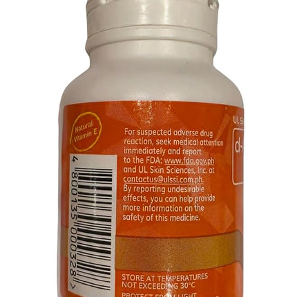 Myra E 400 IU Vitamin E d-Alpha Tocopherol (30caps)