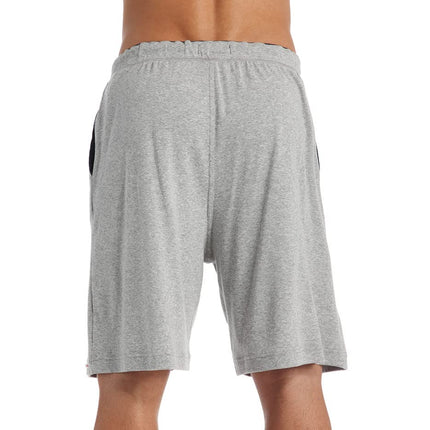 Nautica Men's Knit Sleep Short, Grey Heather, Small