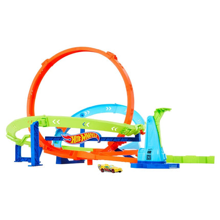 Hot Wheels Action Loop Cyclone Challenge Track Set & Toy Car