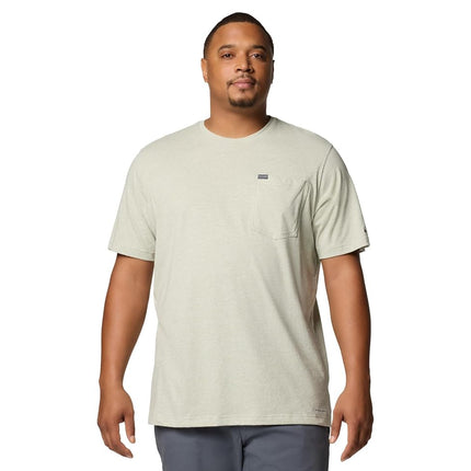 Men's Thistletown Hills Pocket Tee, Safari Heather, 2X Tall
