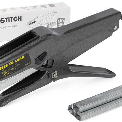 Bostitch Office B8 Plier Stapler Heavy Duty with 1