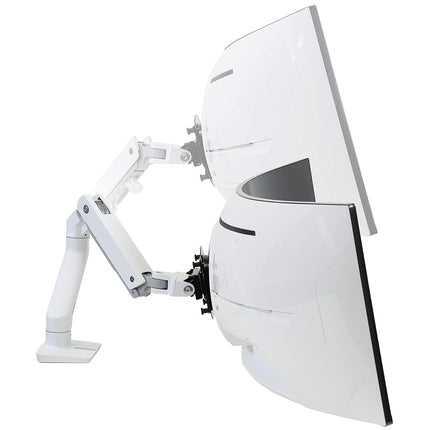 Ergotron – HX Heavy-Duty Tilt Pivot – for 1000R, Ultrawide Curved Monitors, Screen Depth 100R – Add-on for HX Desk and HX Wall Monitor Arms