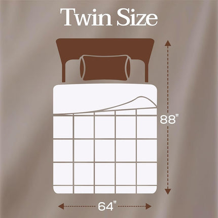 Utopia Bedding Comforter Duvet Insert - Quilted Comforter with Corner Tabs - Box Stitched Down Alternative Comforter (Twin, White)