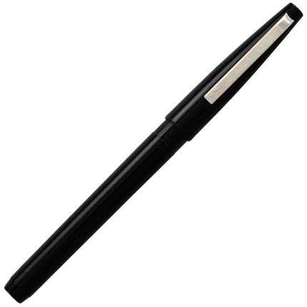 Bolígrafo Pentel Rolling Writer Stick, punta mediana, 0.40 mm, barril/tinta negra, 12 unidades (R100-A)