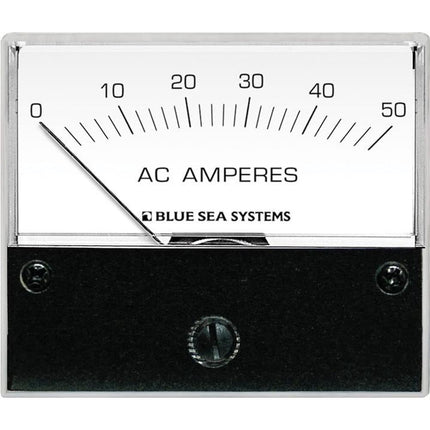 Blue Sea - Systems 9630 Ac Analog Ammeter (0-50 Amperes Ac)