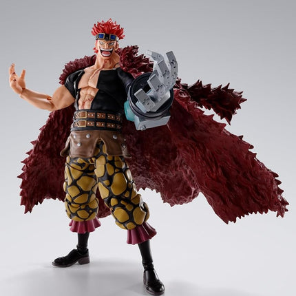 TAMASHII NATIONS One Piece figurine S.H. Figuarts Eustass Kid -The Raid on Onigashima- 15 cm, Red