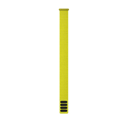 Garmin 22mm UltraFit Nylon watch band, Amp Yellow