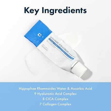 TOSOWOONG Hyaluronic Acid 9 Cream, Daily Face Moisturizer