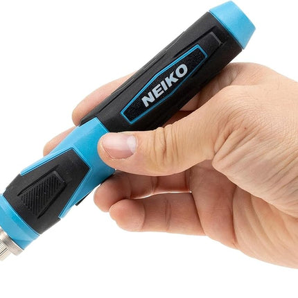 NEIKO 40421A Wireless Soldering Tool, Mini USB Rechargeable Solder Iron Pen, Rapid Heat 356-750°F (180-400°C), Electrical Soldering Set, LED, 4V Lithium-Ion Battery, Cordless Design