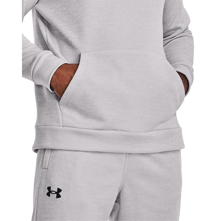 Under Armour Men's Armourfleece Twist Hoodie Sweatshirt, (014) Halo Gray / / Black, XL