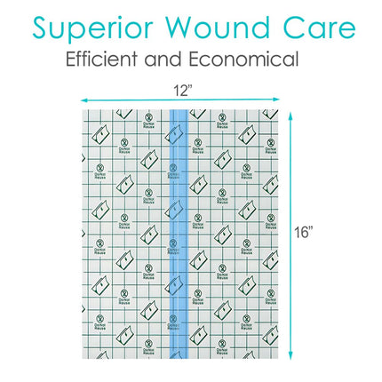 Hola Health Shower Protector [Pack of 14], 12" x 16" Dialysis Catheter Shower Cover Shower Shields PD PICC Line Water Barrier, Waterproof Wound Bandage Protector Disposable Transparent