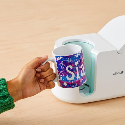 Cricut Blank Mug, Ceramic-Coated, Dishwasher & Microwave Safe Mug to Decorate, Cricut Mug Press & Infusible Ink Compatible,15 Oz Sublimation Mug, Ideal for Crafts and Printing, 2 Count, White