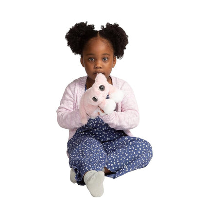 Manhattan Toy Lanky Cats Mochi Pink Cat Stuffed Animal