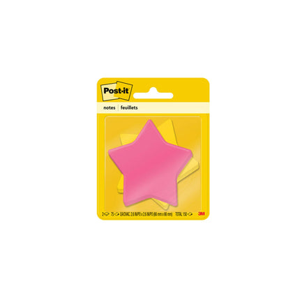 Post-it Super Sticky Die Cut Star, 150 Sheets - As