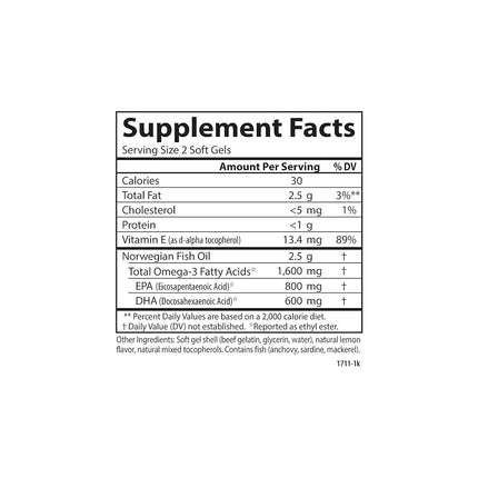 Carlson Carlson Elite Omega-3 Gems 90 Sg