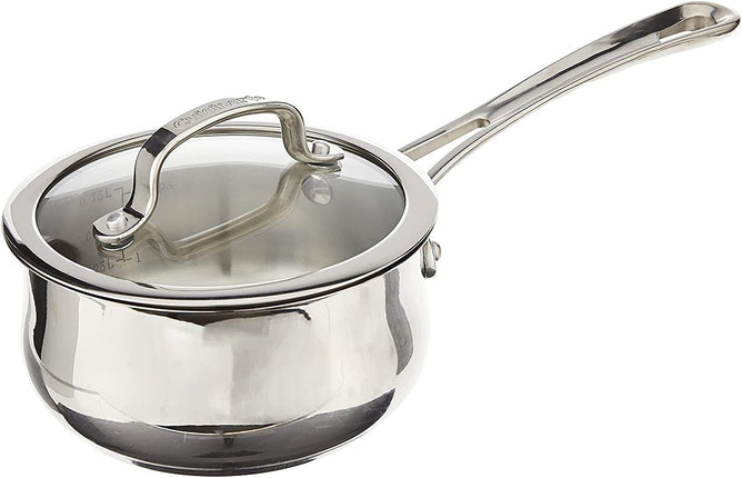 CUISINART 419-14 Contour Stainless 1-Quart Saucepa