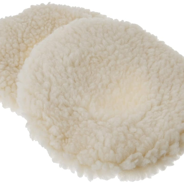 WEN 7A345 Wool Polishing Bonnets (2 Pack), 7"