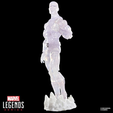 Marvel Legends Series Secret Wars Ice Man, X-Men Retro Marvel Comics Collectible 6 Inch Action Figure with Lenticular Shield