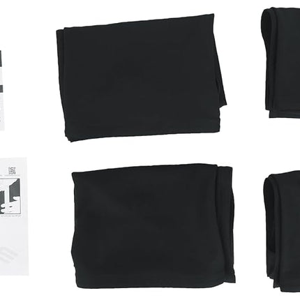 Rockville RFSSW White DJ Event Facade 80" x 44" Steel Frame Booth+Bag+Scrim