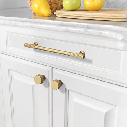 Asidrama 10 Pack 6.3 Inch(160mm) Champagne Bronze Cabinet pulls Kitchen Cabinet Handles, Cabinet Pulls Kitchen Cabinet Hardware for Cupboard Drawer Pulls