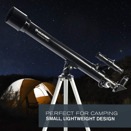 Celestron 21039 PowerSeeker 50AZ Refractor Telescope, Black