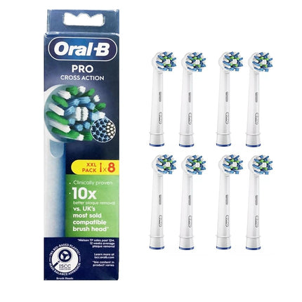 Oral-B Pro Cross Action Electric Toothbrush Head, 