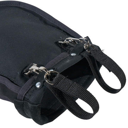 Klein Tools 51A Bolsa para herramientas, bolsa utilitaria para transportar tuercas y tornillos, con bolsillo interior, lona n.° 10, 9 x 3.5 x 10 pulgadas