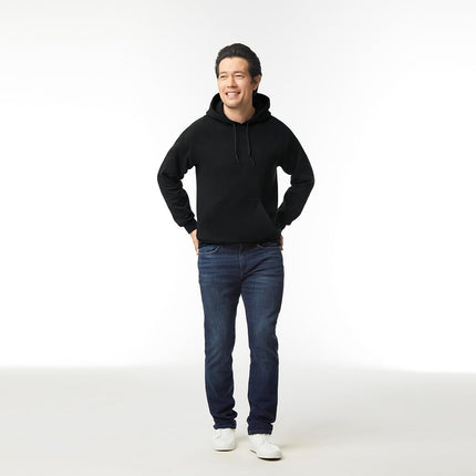 Gildan Unisex Opaque Hoodie, Pack of 2, Black (Pack of 2), M