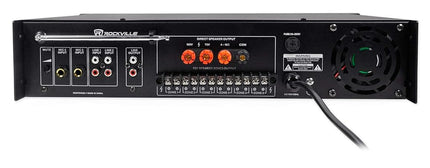 Rockville RCS180-6 180 Watt 6 Zone 70V Commercial/Restaurant Amplifier/Bluetooth