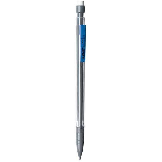 BIC Xtra-Precision Mechanical Pencil, Clear Barrel, Fine Point (0.5mm), 5-Count