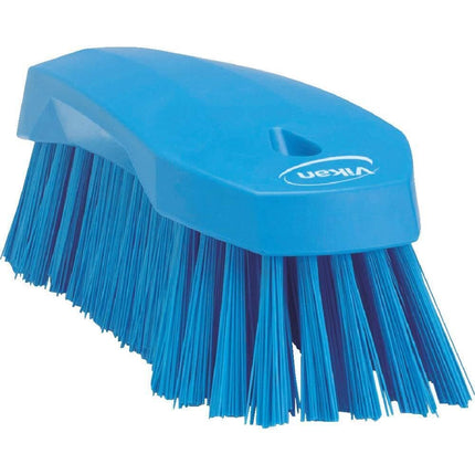 Vikan 38903 Hard Hand Brush, Blue, Large, 200 mm L