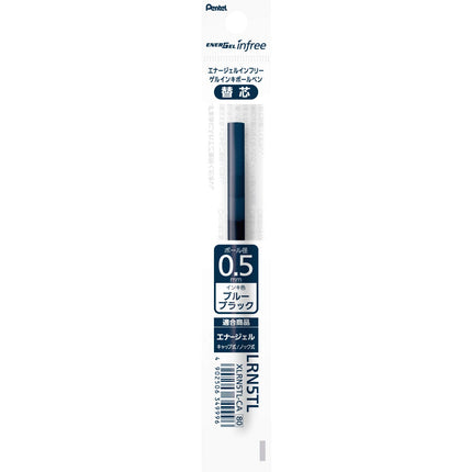 Pentel Ballpoint Pen Refills EnerGel 0.5 Blue Blac