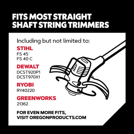 Oregon 22-995 Heavy-Duty Professional Magnum Gatorline Square String Trimmer Line 0.095-Inch Diameter 1/2-Pound Donut