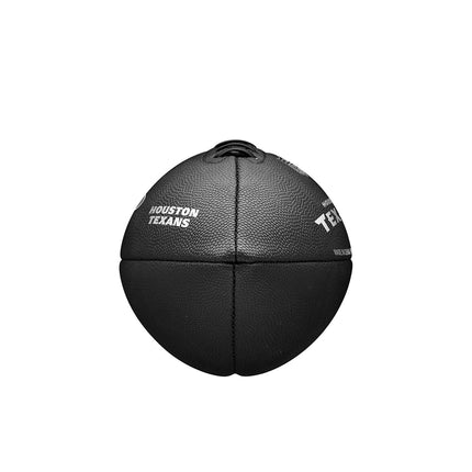 WILSON NFL Team Metallic Premiere Football - Official Size, Houston Texans