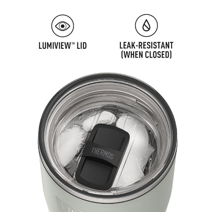 Gobelet isotherme River Rock en acier inoxydable de 24 oz avec couvercle à glissière