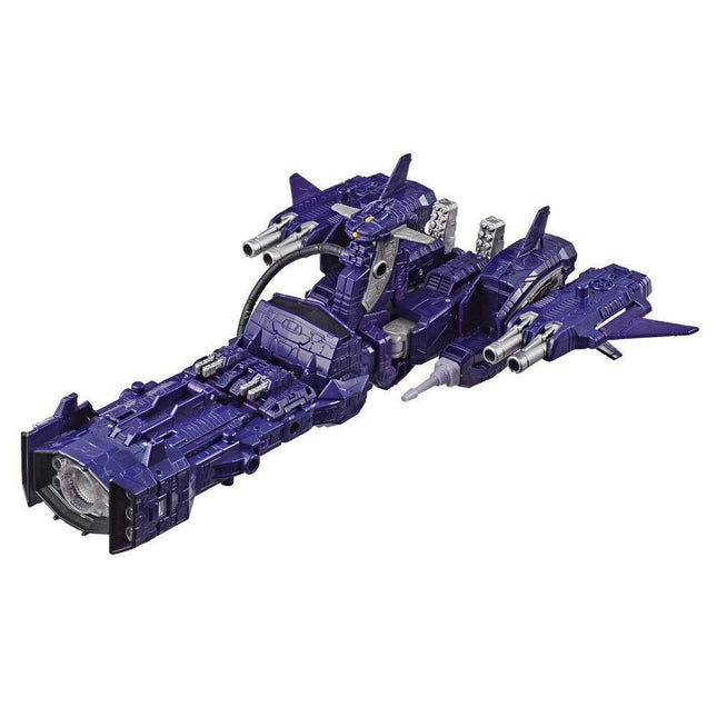 Transformers Generations War for Cybertron: Siege figurine articulée Shockwave classe Leader WFC-S14