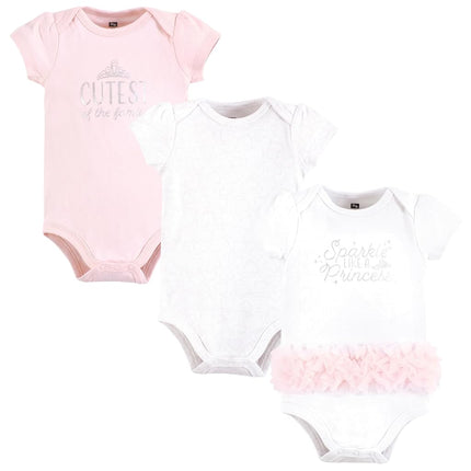 Grenouillères en coton Hudson Baby unisexe pour bébé, tutu princesse scintillante, 9-12 mois