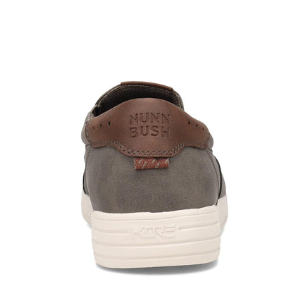 Nunn Bush Men's KORE City Walk Moccasin Toe Sneaker Style Slip On Loafer Shoe, Grey, 10 UK