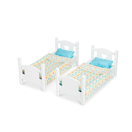 Melissa & Doug Mine to Love Wooden Play Bunk Bed (E-Commerce Packaging)