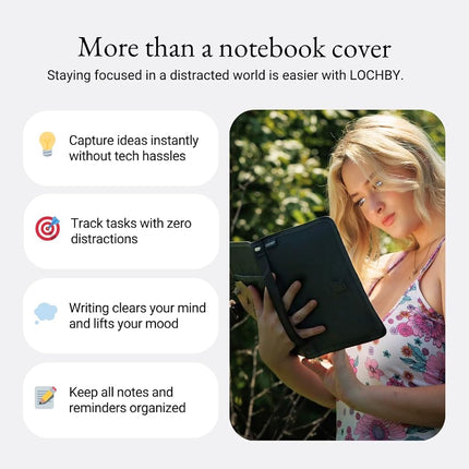LOCHBY Field Journal Planner Cover (Bumblebee, A5)