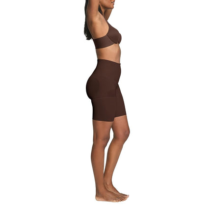 Spanx Mid-Thigh Short-Seamless Shapewear Shorts-Ultra-Firm Compression-Thigh and Tummy Control-Comfortable and Breathable