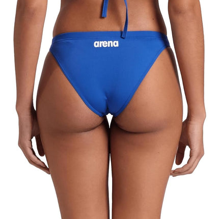ARENA Performance Women's Solid Team Bikini Bottom Royal-White