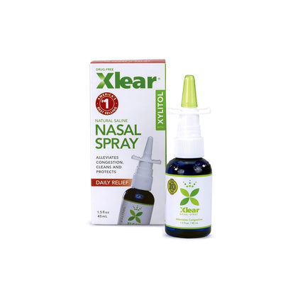 Xlear Natural Nasal Spray with Xylitol, 45 ml (Pac